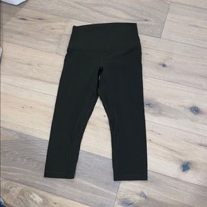 Green lululemon leggings